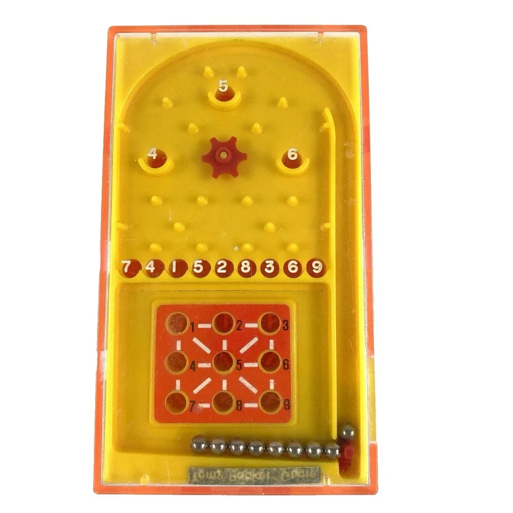 Tomy Pocket Tic-Tac-Score Game 1970's Collectors Item Vintage TESTED & WORKING